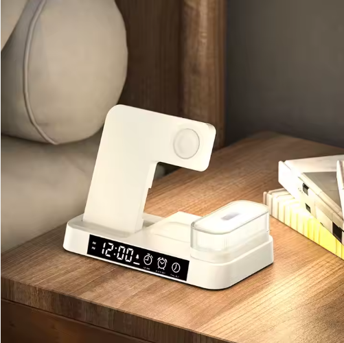 LuxeCharge Pro 3-in-1 Wireless Charging Station