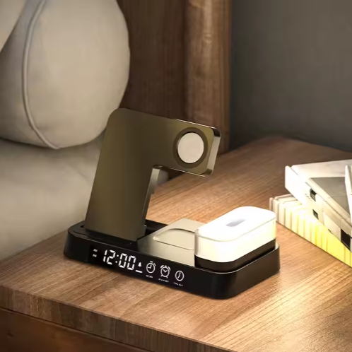 LuxeCharge Pro 3-in-1 Wireless Charging Station